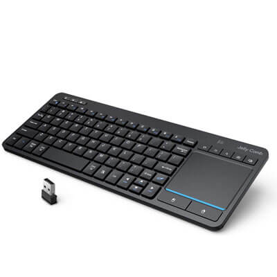 keyboard mouse Multi Device Bluetooth Keyboard with Touchpad   Jelly Comb Wireless TV